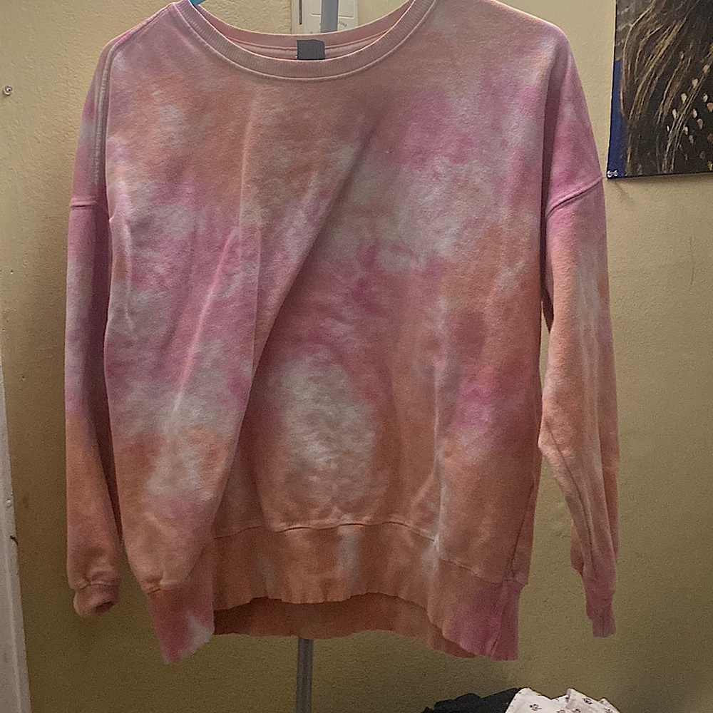 Pink and orange